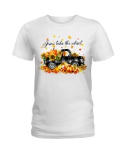 Jesus take the wheel Ladies T-Shirt tile