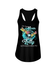 I'm a Mom and a Lolly Ladies Flowy Tank tile