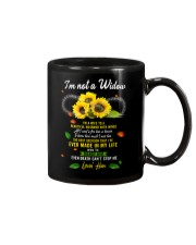 I'M NOT A WIDOW Mug tile