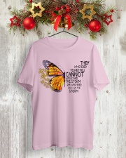Butterfly Classic T-Shirt lifestyle-holiday-crewneck-front-2