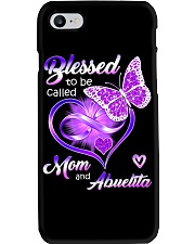 Blessed To Be Called Mom and Abuelita Phone Case tile