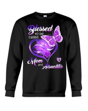 Blessed To Be Called Mom and Abuelita Crewneck Sweatshirt tile