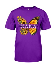 Happiness Is Being A Nana Classic T-Shirt front