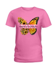 Happiness Is Being A Nana Ladies T-Shirt tile