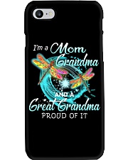 I'm a Mom Grandma and a Great Grandma Phone Case tile