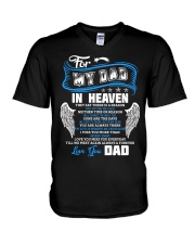 MY DAD V-Neck T-Shirt tile