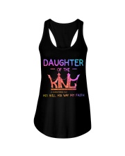 Daughter of the King Ladies Flowy Tank tile