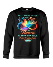 My Dad and Mom Crewneck Sweatshirt tile
