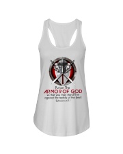 Armor of god Ladies Flowy Tank tile
