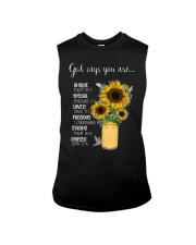 GOD SAYS YOU ARE Sleeveless Tee tile