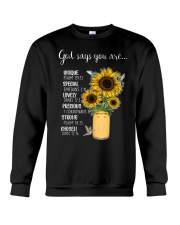 GOD SAYS YOU ARE Crewneck Sweatshirt tile