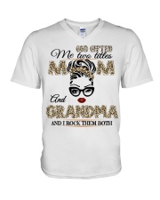 Grandma V-Neck T-Shirt tile