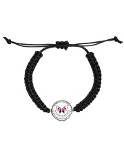 MY MIND STILL TALKS TO YOU Cord Circle Bracelet tile