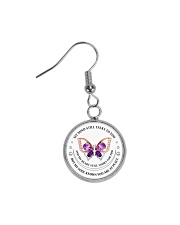 MY MIND STILL TALKS TO YOU Circle Earrings tile