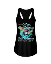 I'm a Mom Grandmom and a Great Grandmom Ladies Flowy Tank tile