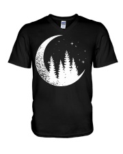 Moon V-Neck T-Shirt tile