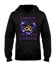 ALL I WANT IS FOR MY Hooded Sweatshirt tile