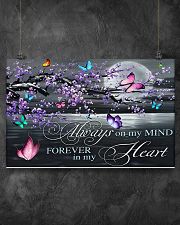 Always on my Mind - Forever in my Heart 17x11 Poster poster-landscape-17x11-lifestyle-12