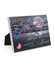 Always on my Mind - Forever in my Heart 10x8 Easel-Back Gallery Wrapped Canvas thumbnail