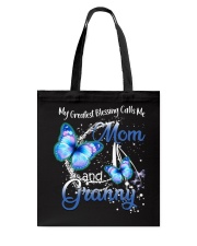 My Greatest Blessings Call Me Mom and Granny Tote Bag tile