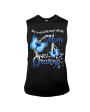 My Greatest Blessings Call Me Mom and Granny Sleeveless Tee tile