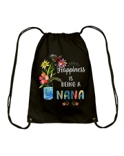 Happiness is being a Nana Drawstring Bag tile