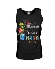 Happiness is being a Nana Unisex Tank tile