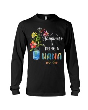 Happiness is being a Nana Long Sleeve Tee tile