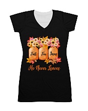 Fall For Jesus He Never Leaves All-Over Dress tile