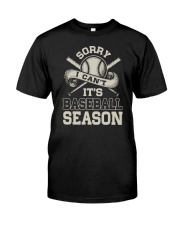 Sorry I Can't It's Baseball Season Shirt SUR Premium Fit Mens Tee tile