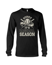 Sorry I Can't It's Baseball Season Shirt SUR Long Sleeve Tee tile