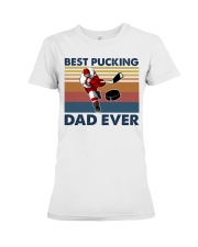 Best pucking dad ever Nhg07 Premium Fit Ladies Tee tile