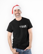 Mine Calls Me Dad Both-sides Shirt Classic T-Shirt apparel-classic-tshirt-lifestyle-front-90