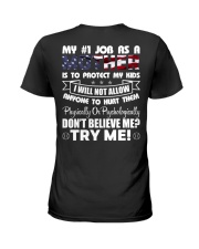 My 1st Job As A Mother Is To Protect My Kids Shirt SUR Ladies T-Shirt tile