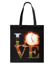 Baseball Love Shirt Tote Bag tile