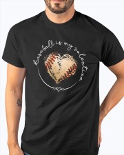 Baseball Is My Valentine Shirt SUR Classic T-Shirt apparel-classic-tshirt-lifestyle-front-96