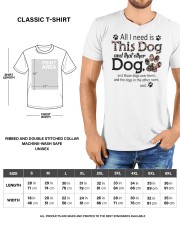 All I Need Is This Dog And That Other Dog Shirt Classic T-Shirt custom-t-shirts-classic-lifestyle-front-198