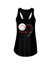 I'll Always Be His Biggest Fan Customized Baseball Shirt SUR Ladies Flowy Tank tile