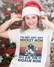 I Am The Goalie Mom Shirt SUR Classic T-Shirt custom-t-shirts-classic-lifestyle-front-331