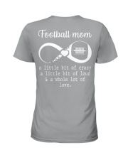 Football mom Ladies T-Shirt thumbnail
