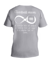 Football mom V-Neck T-Shirt thumbnail