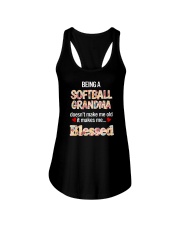 Being A Softball Grandma Makes Me Blessed Shirt SUR Ladies Flowy Tank tile