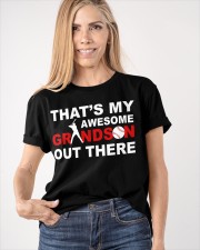 That's My Awesome Grandson Out There Shirt SUR Classic T-Shirt apparel-classic-tshirt-lifestyle-front-100