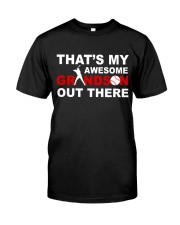 That's My Awesome Grandson Out There Shirt SUR Premium Fit Mens Tee tile