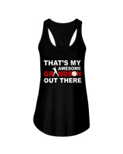That's My Awesome Grandson Out There Shirt SUR Ladies Flowy Tank tile