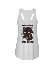 My Current Mood Until Coffee Shirt Ladies Flowy Tank tile