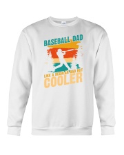 Baseball Dad Like A Regular Dad But Cooler Shirt SUR Crewneck Sweatshirt tile