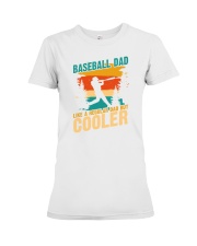 Baseball Dad Like A Regular Dad But Cooler Shirt SUR Premium Fit Ladies Tee tile