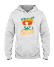 Baseball Dad Like A Regular Dad But Cooler Shirt SUR Hooded Sweatshirt tile