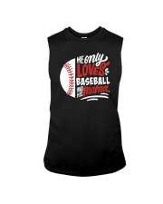 He Only Loves His Bat And His Mama Shirt SUR Sleeveless Tee tile